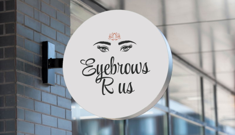 Eyebrows R Us Brand Identity